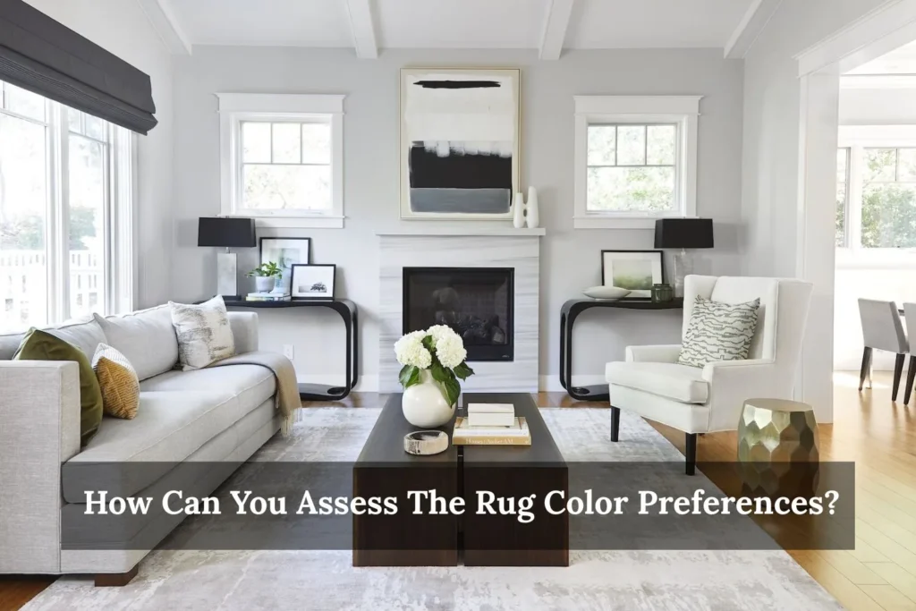How Can You Assess The Rug Color Preferences