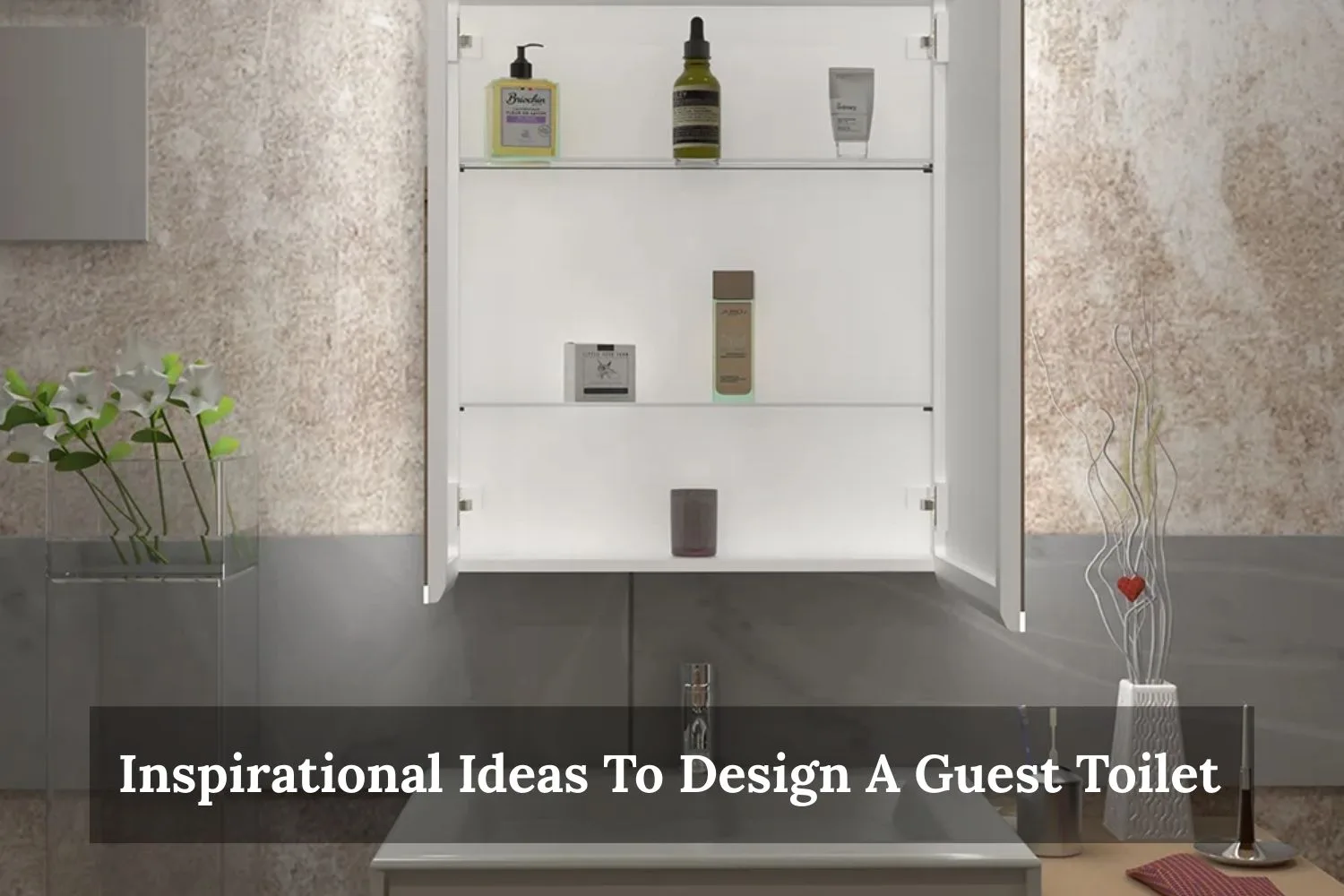 10 Inspirational Ideas To Design A Guest Toilet