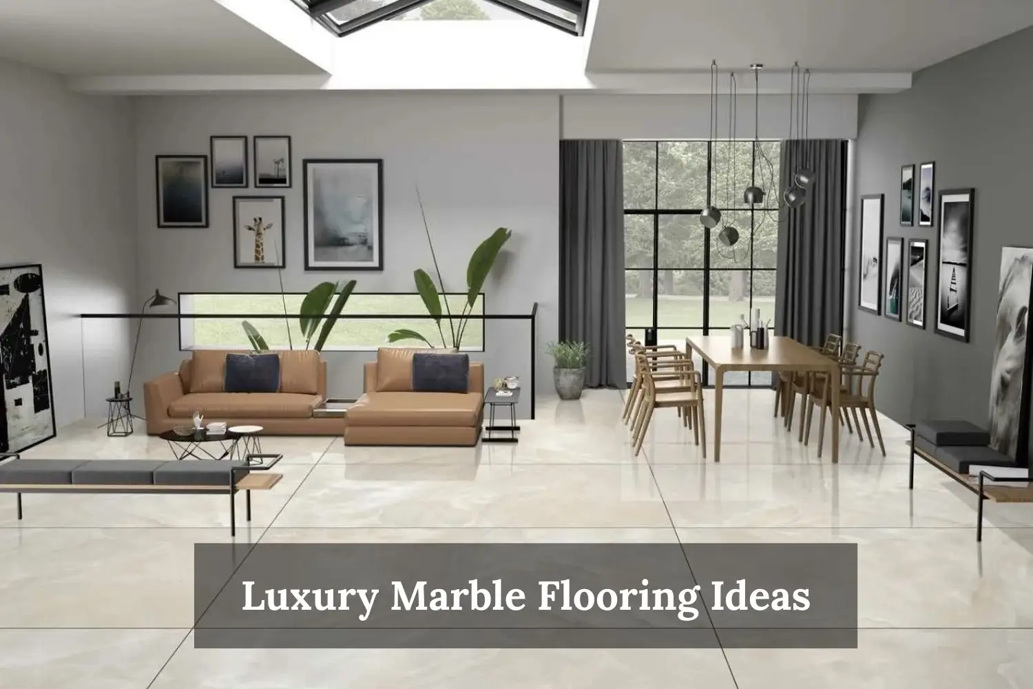 15 Stunning Luxury Marble Flooring Ideas For a Luxurious Look