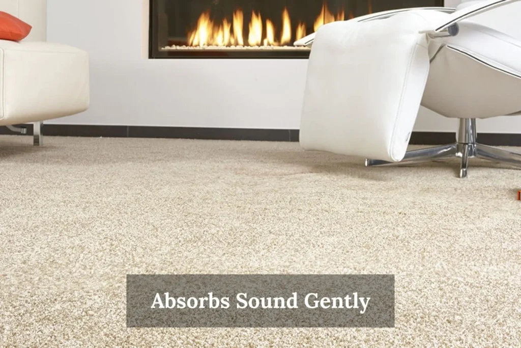 Absorbs Sound Gently