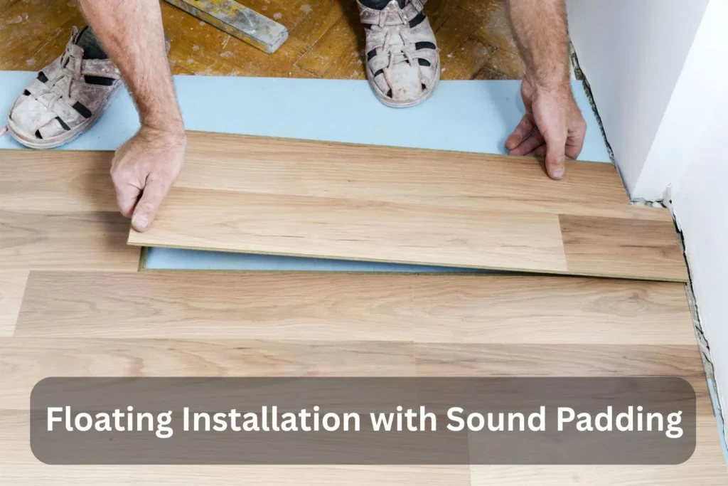 Floating Installation with Sound Padding