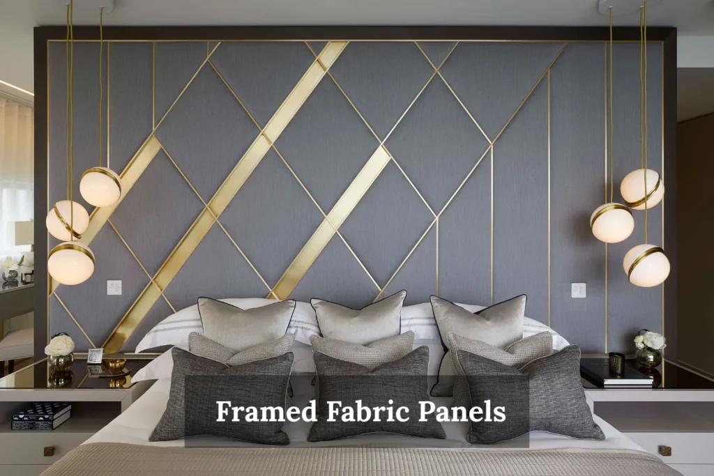 Framed Fabric Panels