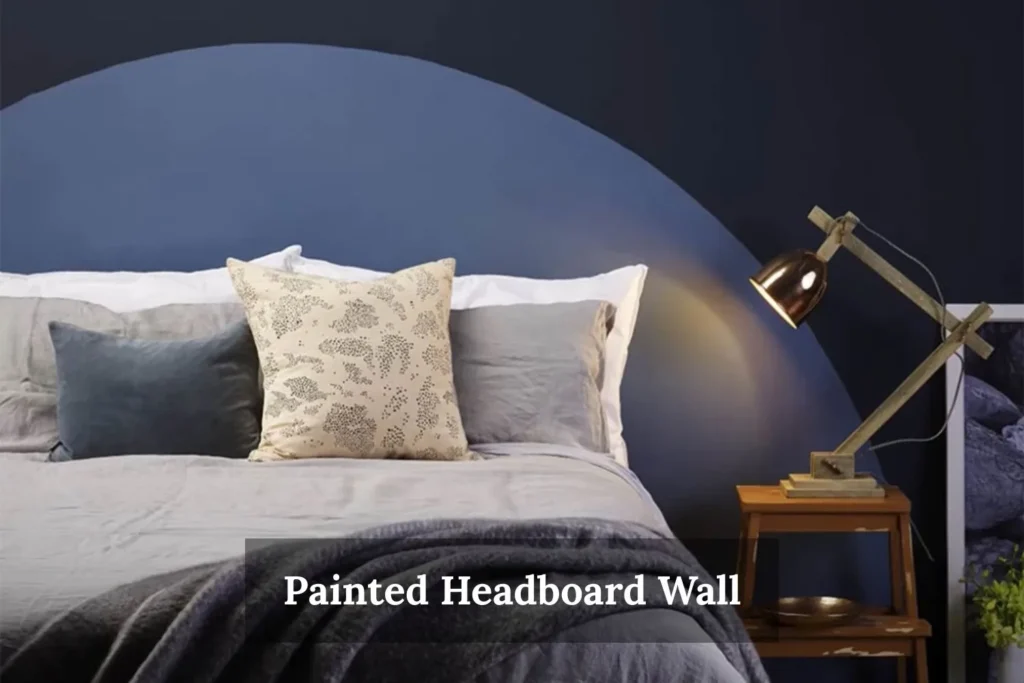 Painted Headboard Wall