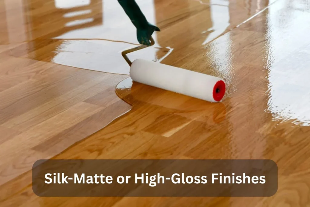 Silk-Matte or High-Gloss Finishes