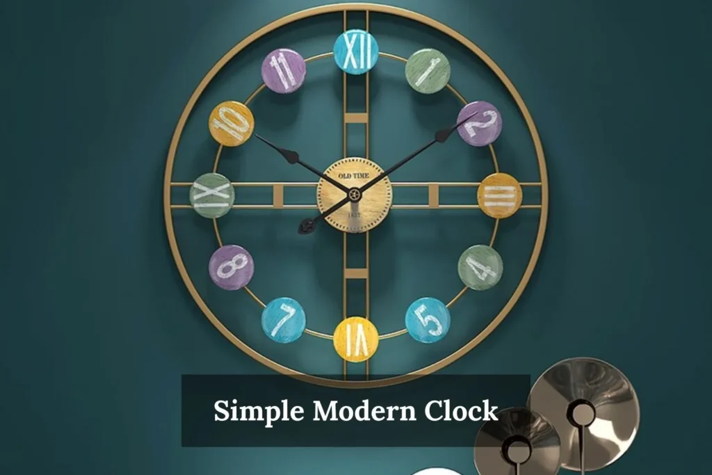 Simple Modern Clock