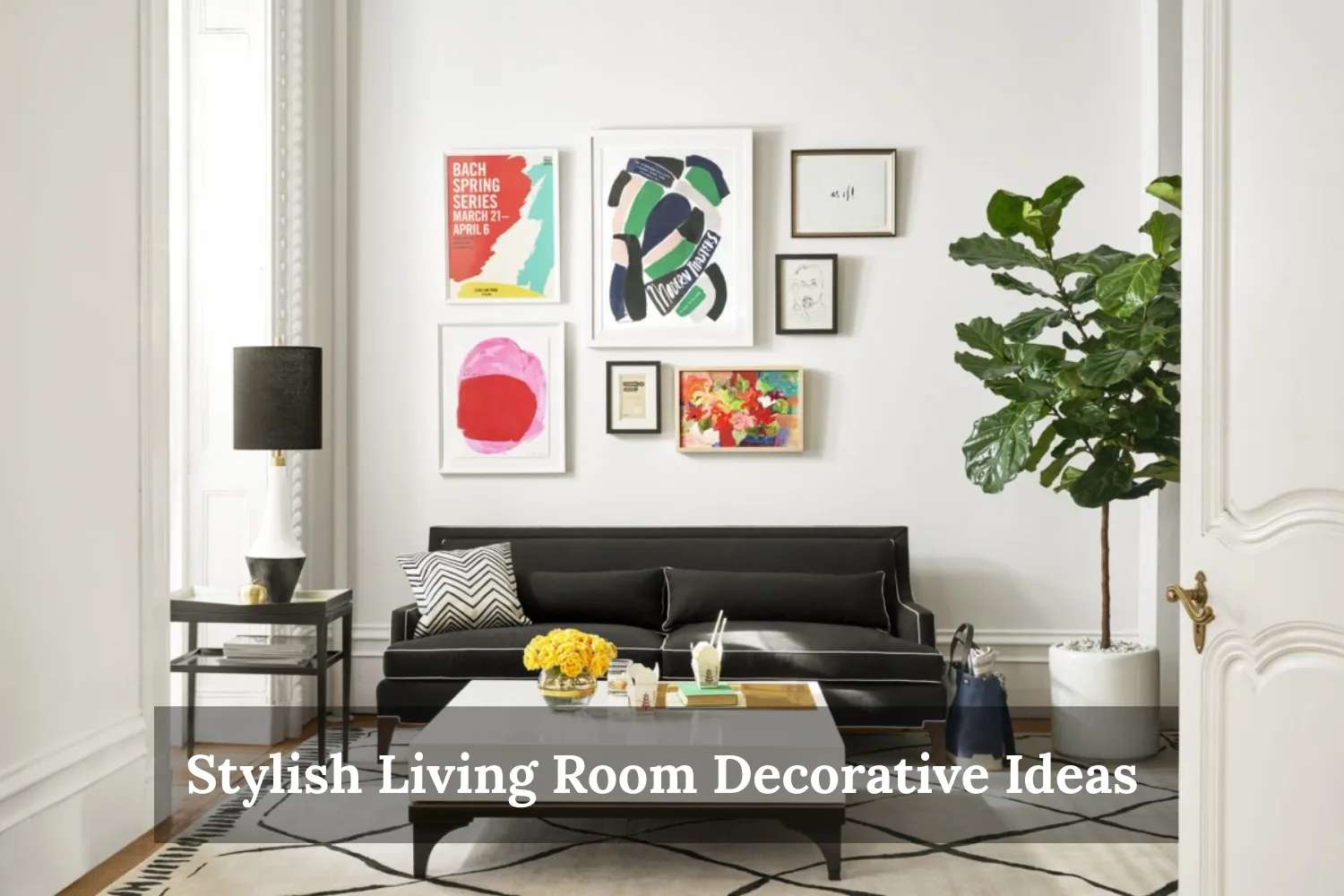 Trendy and Stylish Living Room Decorative Ideas