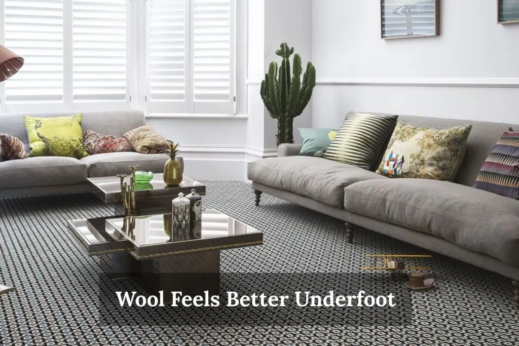 Wool Feels Better Underfoot