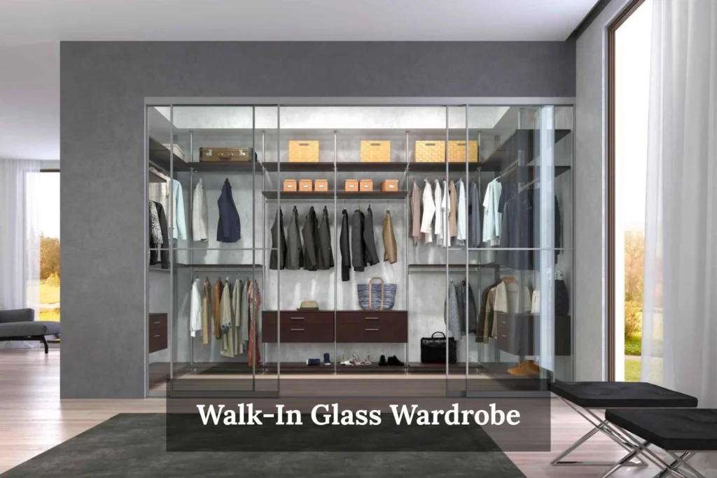 Walk-In Glass Wardrobe