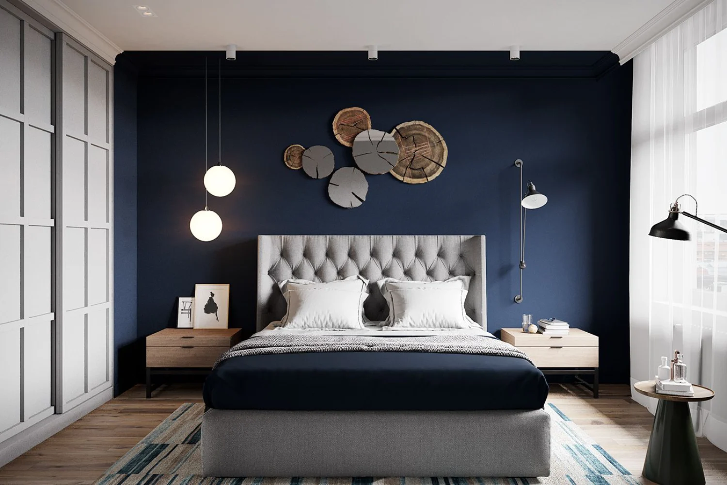 Blue Bedroom Design