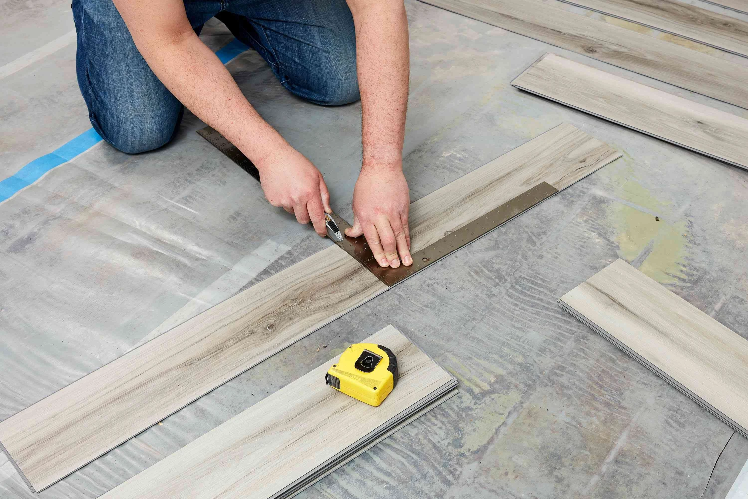 Cut Vinyl Plank Flooring