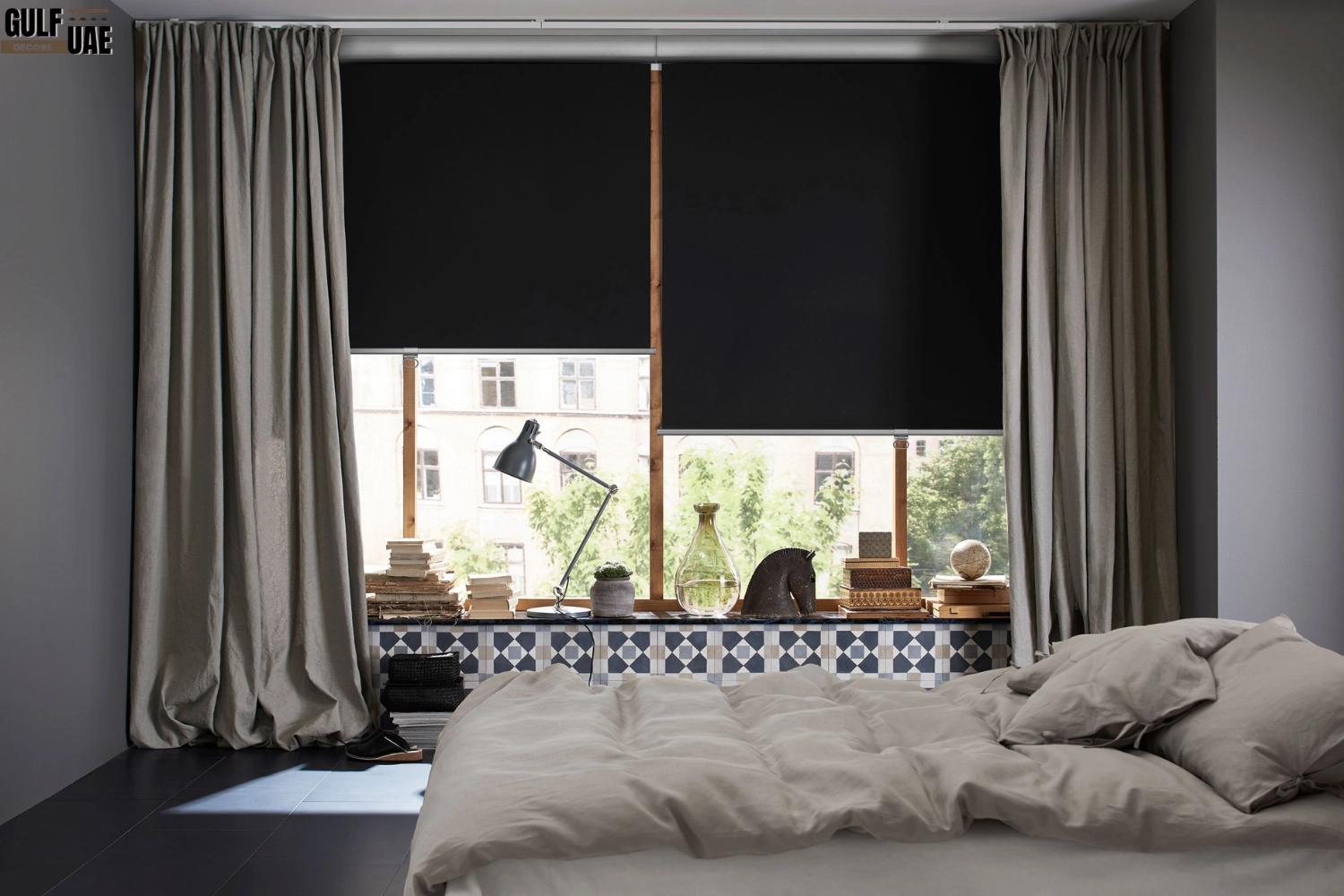 Layer Sheer and Blackout Curtains